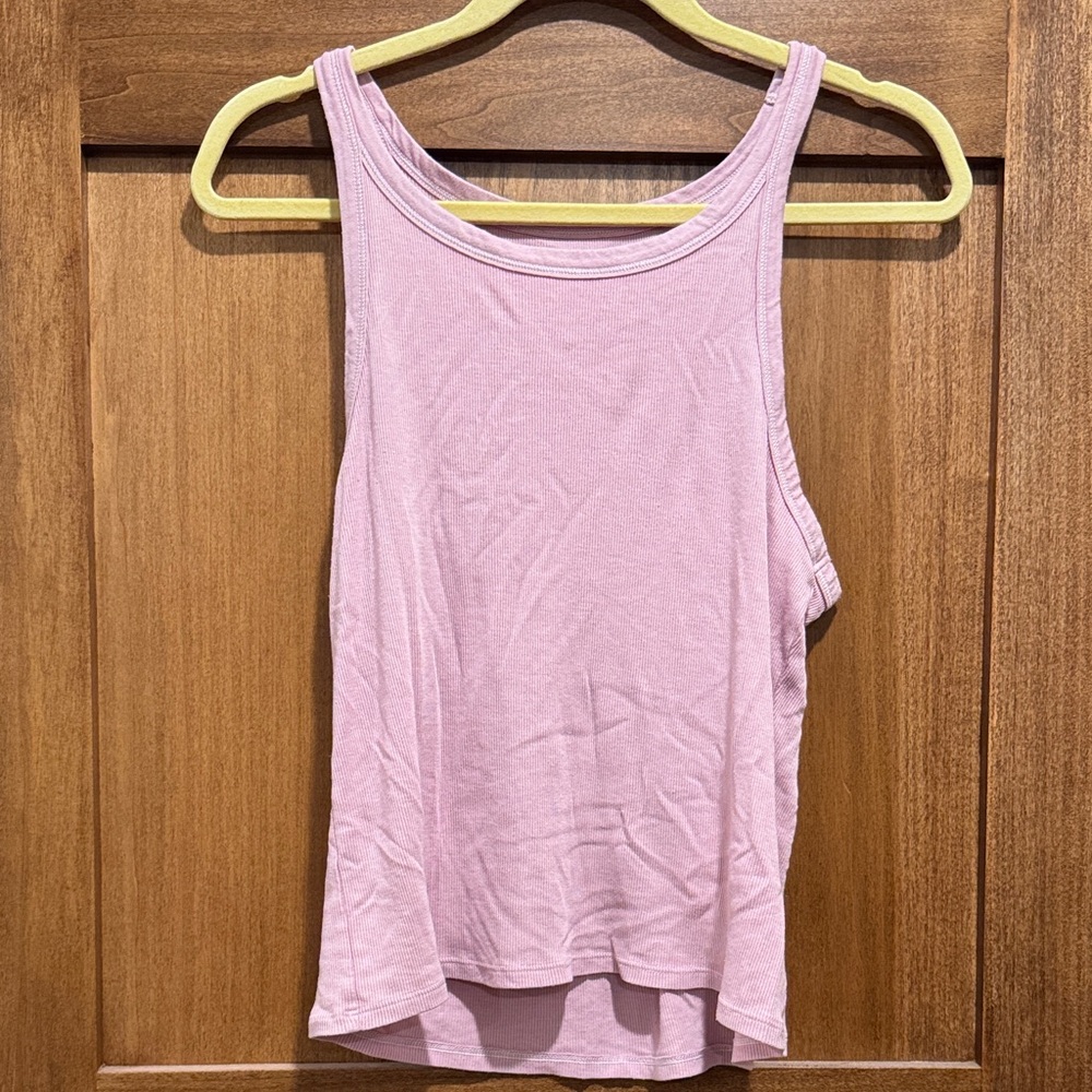 American Eagle Outfitters Light Pink Tank Top